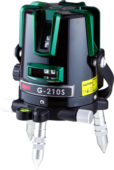 グリーンレーザー墨出器 G-210S｜株式会社マイゾックス:::測量・土木